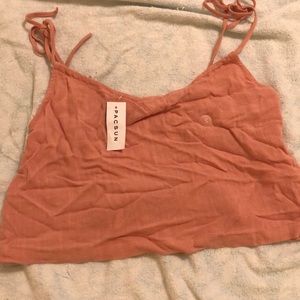 sold out Pink crop top